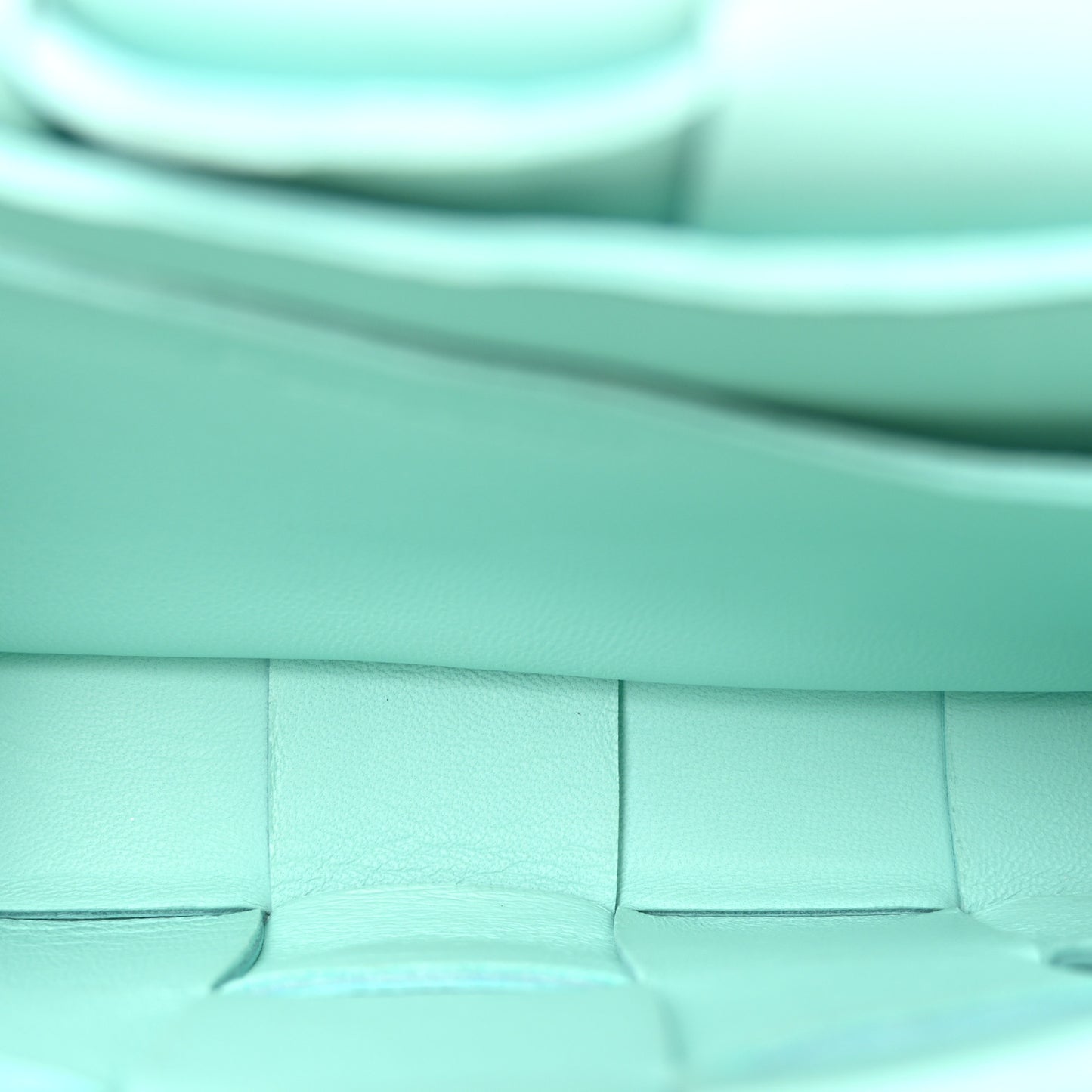 Lambskin Maxi Intrecciato Small Cassette Crossbody Bag  Celadon