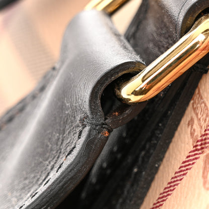 Burberry Haymarket Check Small Gladstone Chocolate 17 of 18