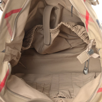Burberry Nova Check Tote Diaper Bag Beige 7 of 11