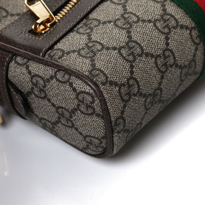 Gucci GG Supreme Monogram Web Small Ophidia Belt Bag 95 38 Dark Brown 12 of 13