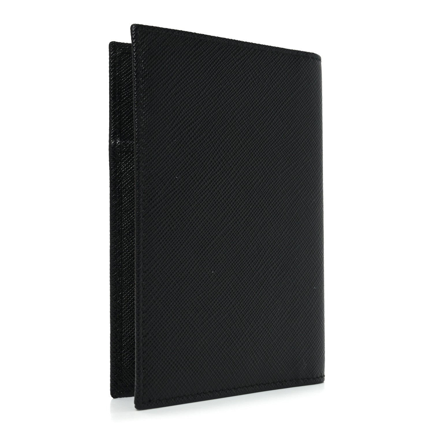Prada Saffiano Passport Holder Black 3 of 6