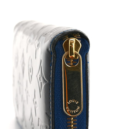 Louis Vuitton Vernis Zippy Wallet Grand Blue 13 of 19