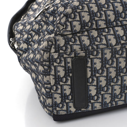 Christian Dior Oblique Calfskin Rider Backpack Beige Black 7 of 11