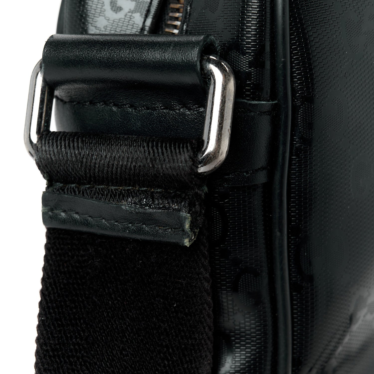 Gucci Imprime Monogram Medium Messenger Bag Black 12 of 12