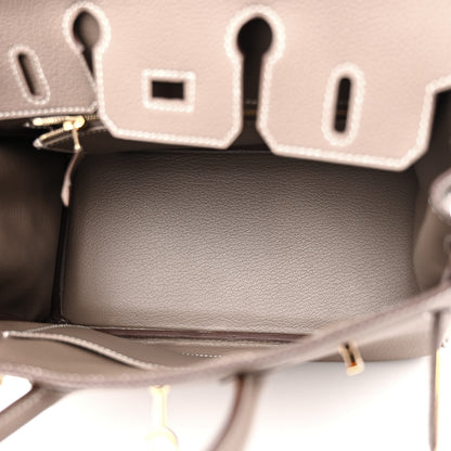 Hermes Togo Birkin 25 Etoupe 5 of 11