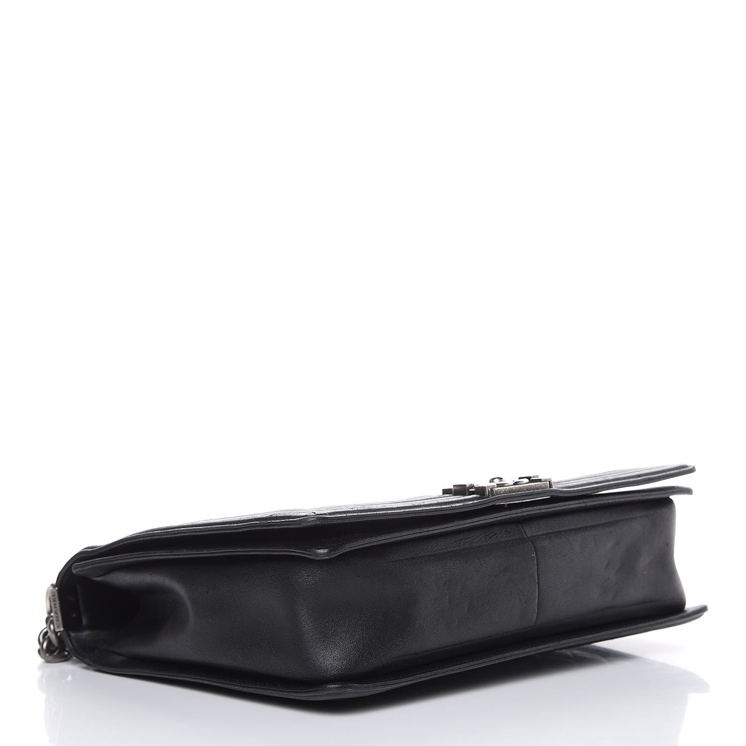 Chanel Lambskin Quilted Large Boy Flap Black 4 of 22