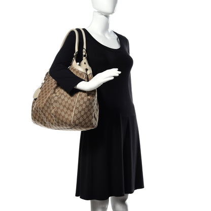 Gucci Monogram Large Sukey Tote Off White 2 of 9