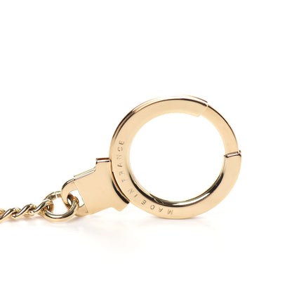 Louis Vuitton Metal Pochette Extender Key Ring Chain Gold 3 of 4