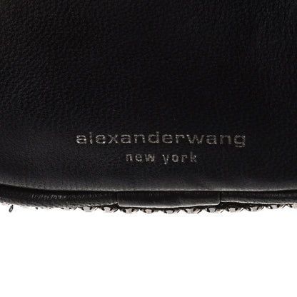 Alexander Wang Rhinestone Mesh Mini Attica Belt Bag Black 6 of 8