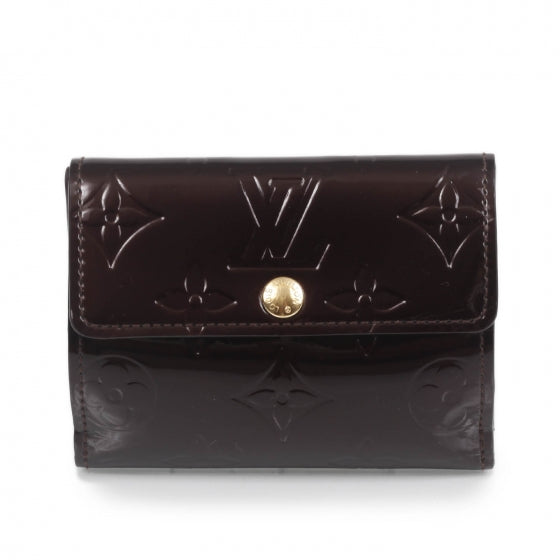 Louis Vuitton Vernis Ludlow Wallet Amarante 1 of 10