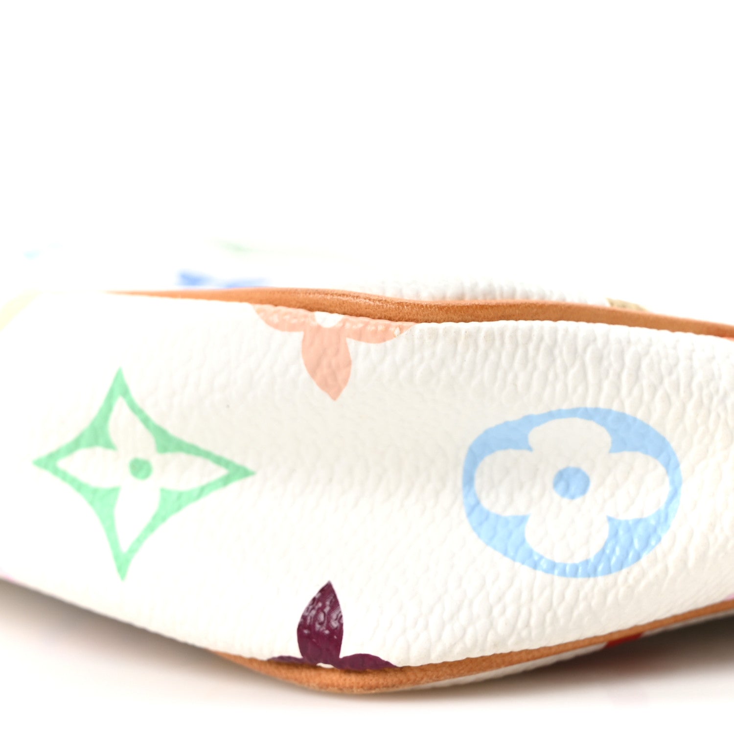 Louis Vuitton Monogram Multicolor Pochette Accessories White 9 of 9