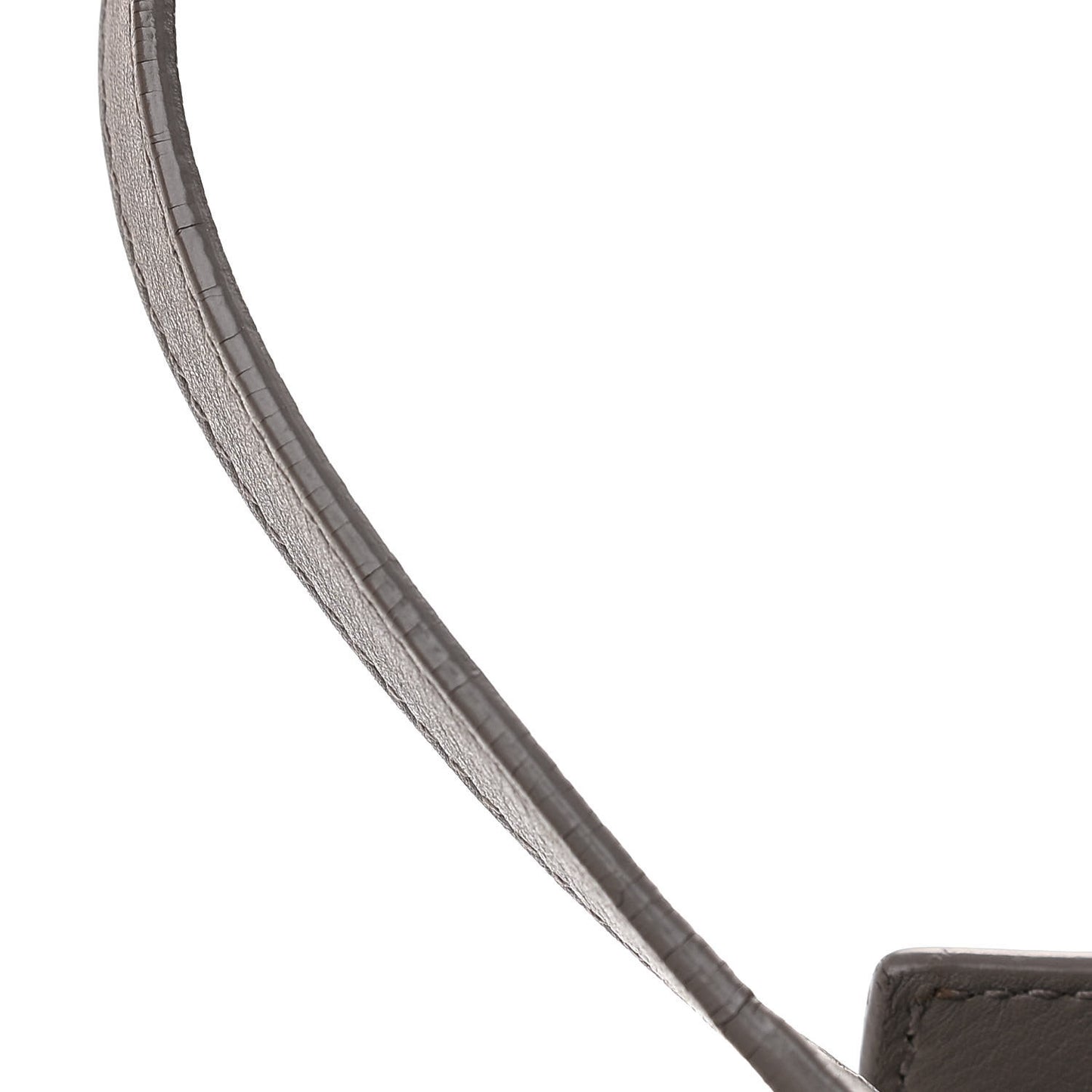 Grained Calfskin Baby Sac De Jour Fog