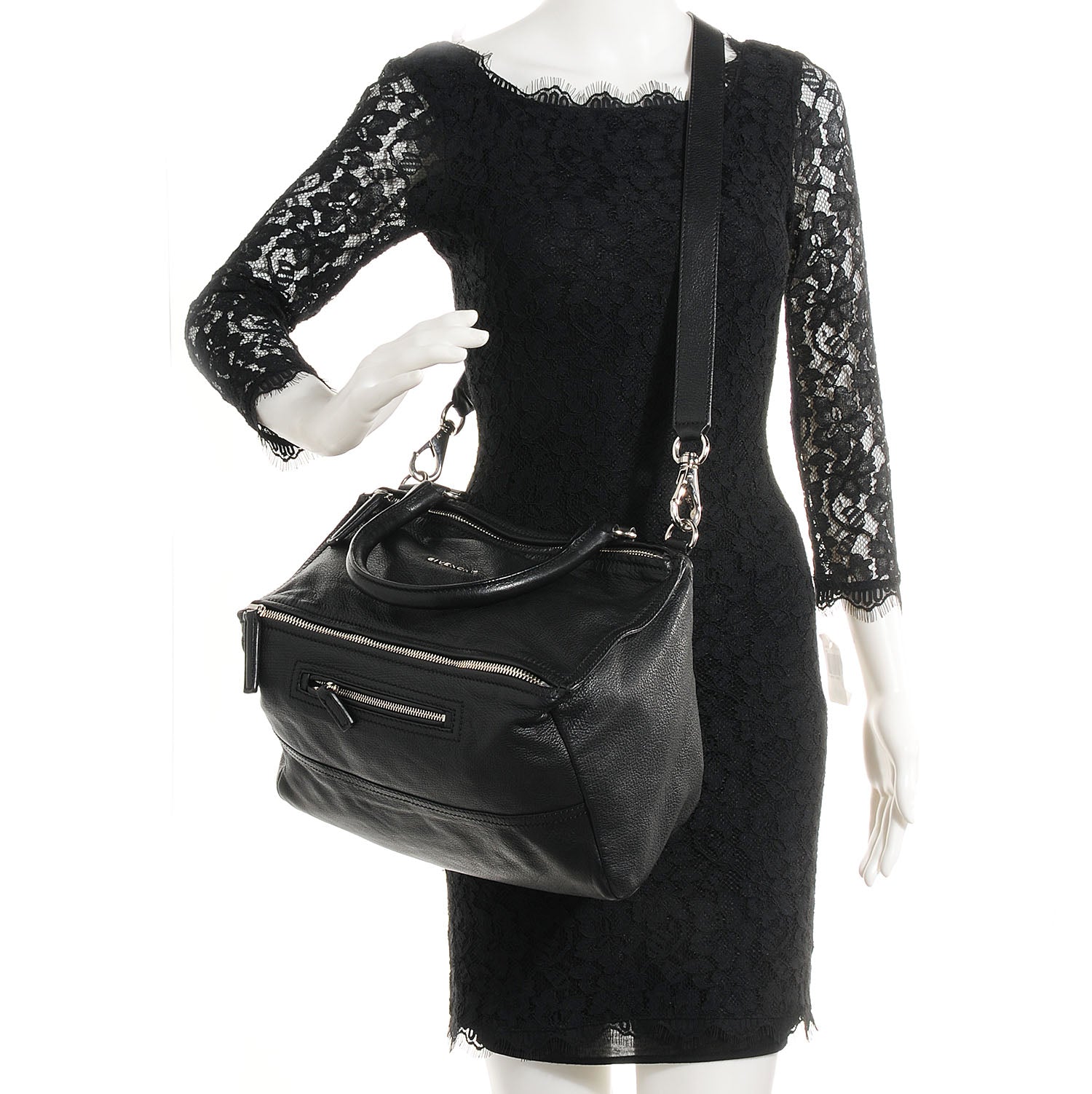 Givenchy Sugar Goatskin Medium Pandora Black 2 of 18