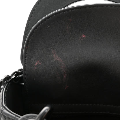 Christian Dior Ultra Matte Calfskin Cannage Mini Lady Dior Black 13 of 13
