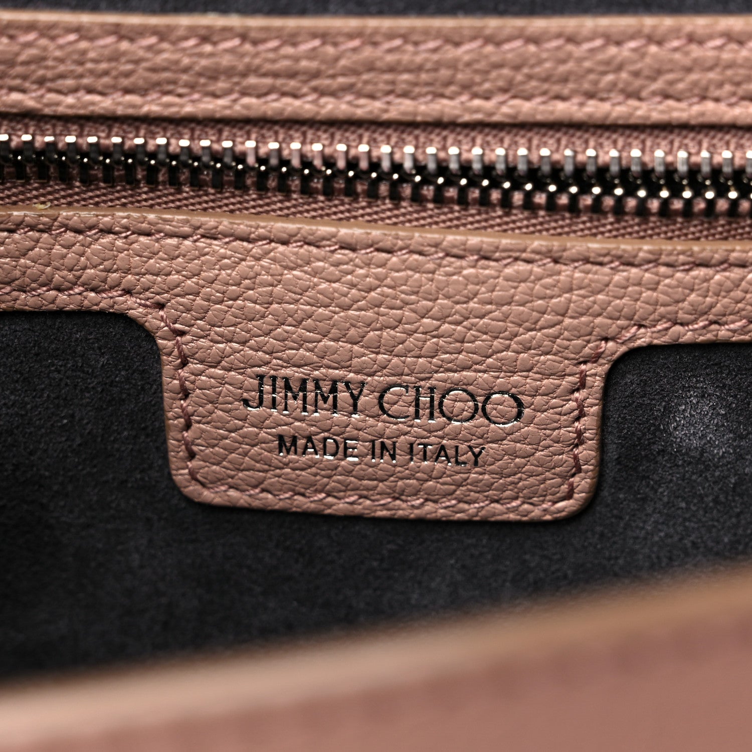 Jimmy Choo Calfskin Crystal Embellished Small Madeline Crossbody Bag Powder Pink 6 of 9