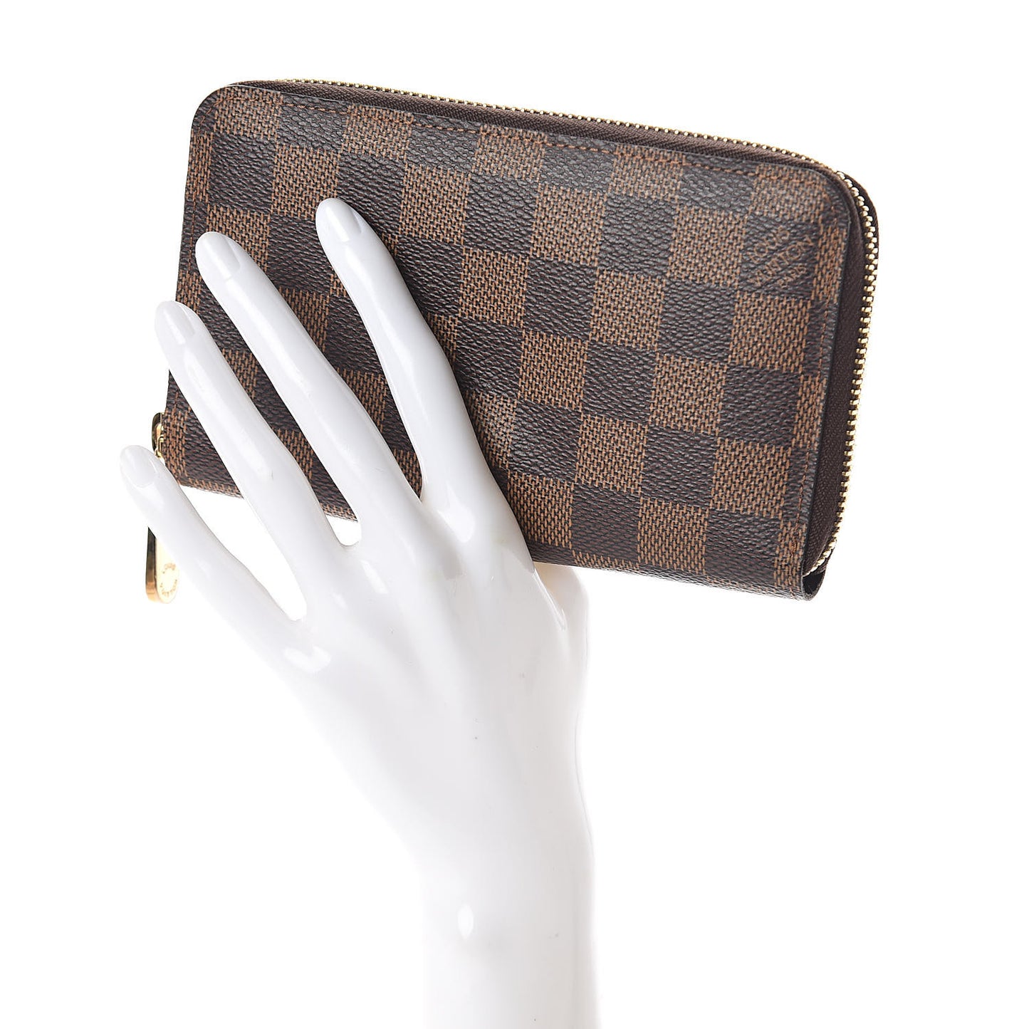 Damier Ebene Zippy Compact Wallet