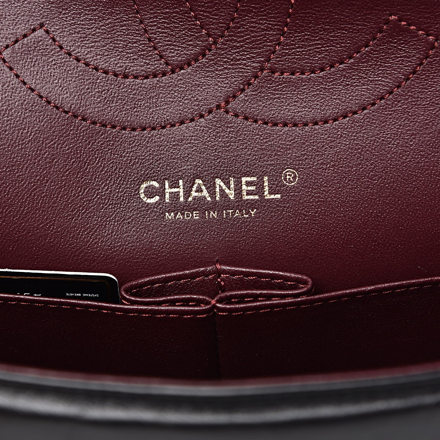 Chanel Aged Calfskin Quilted 2.55 Reissue 226 Flap Black 6 of 12