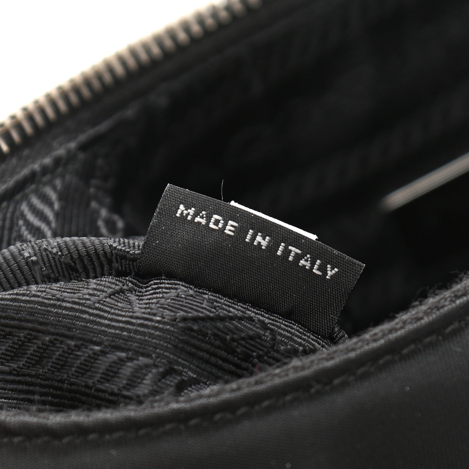 Prada Nylon Re-Edition 2005 Shoulder Bag Black 7 of 10