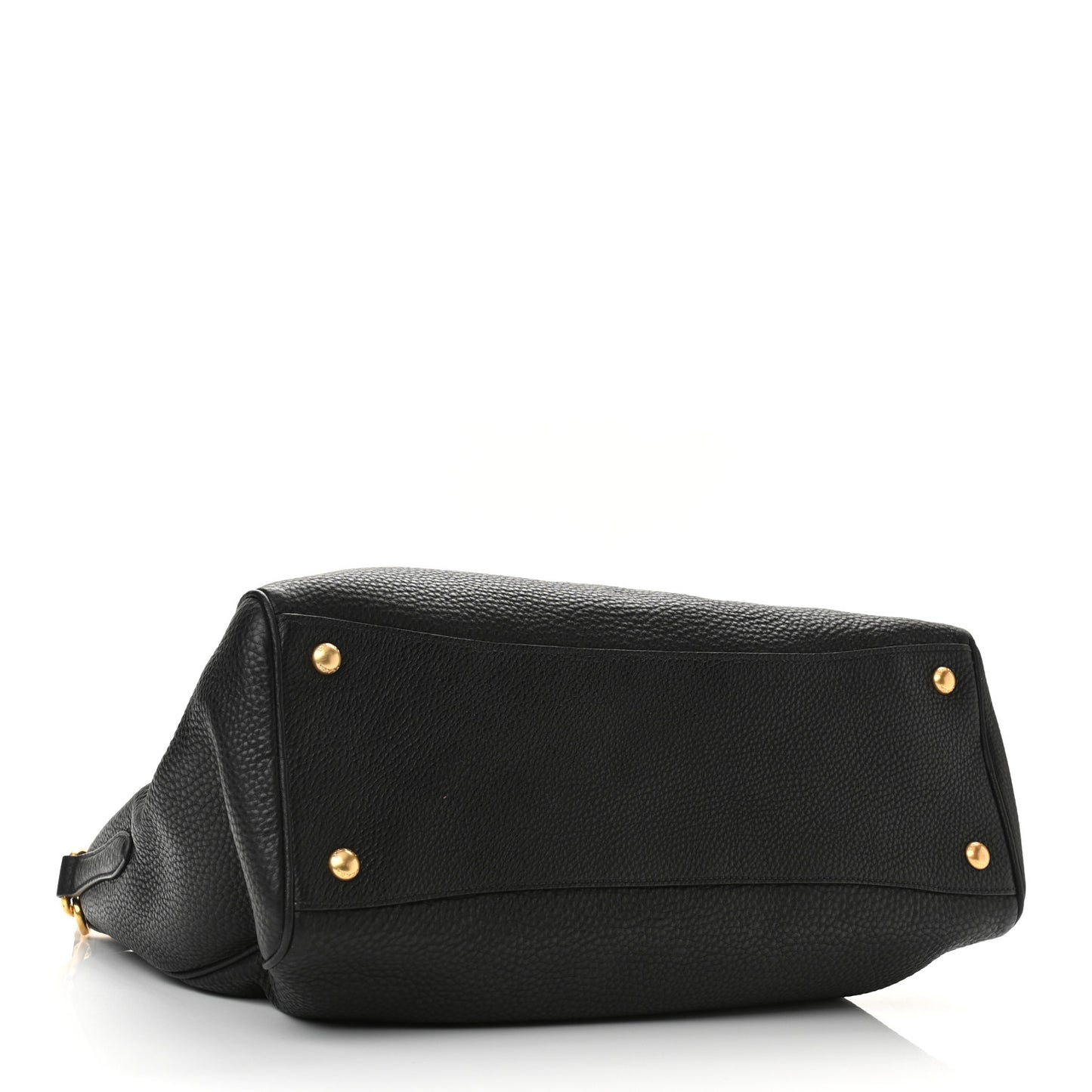 Vitello Daino Tote Black