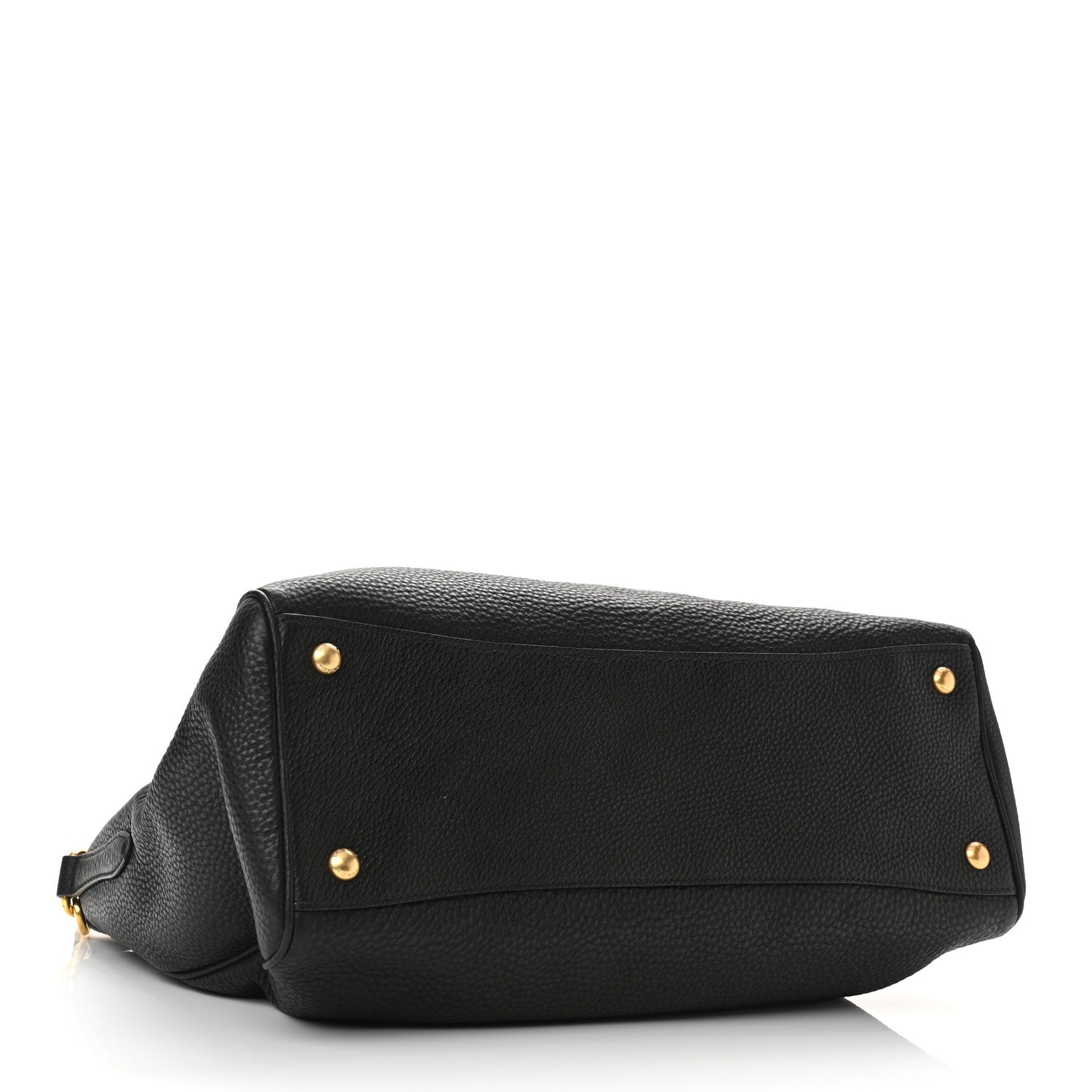 Prada Vitello Daino Tote Black 5 of 10