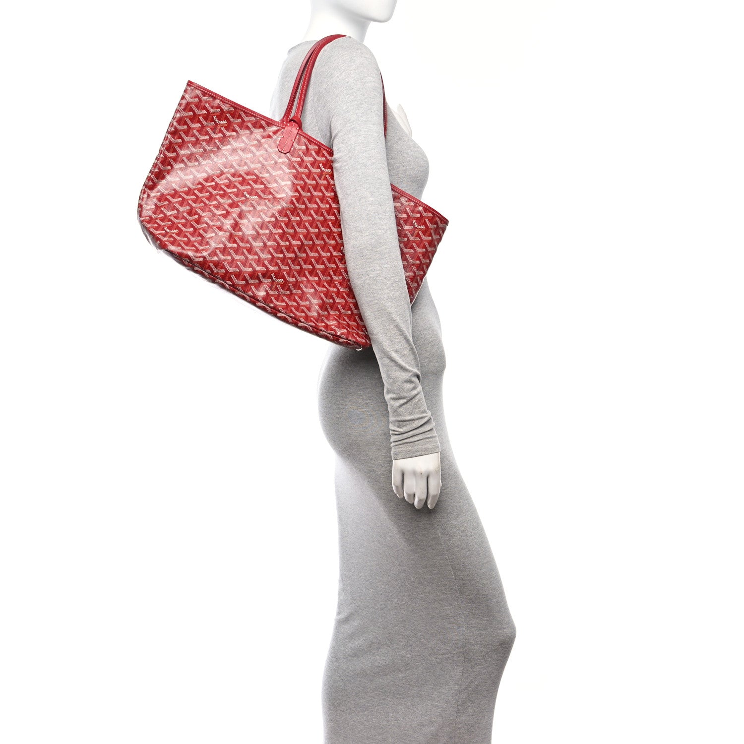Goyard Goyardine Saint Louis PM Red 3 of 13
