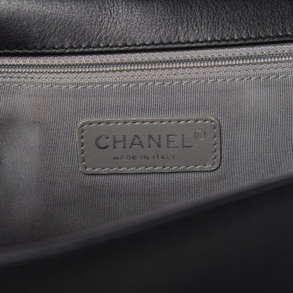 Chanel Calfskin Quilted Large Boy Flap Black 8 of 10