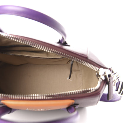 Givenchy Sugar Goatskin Small Tri-Color Antigona Oxblood Violet Orange 6 of 11
