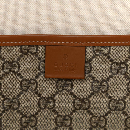 Gucci GG Plus Monogram Medium Signature Web Loop Tote Brown 6 of 12