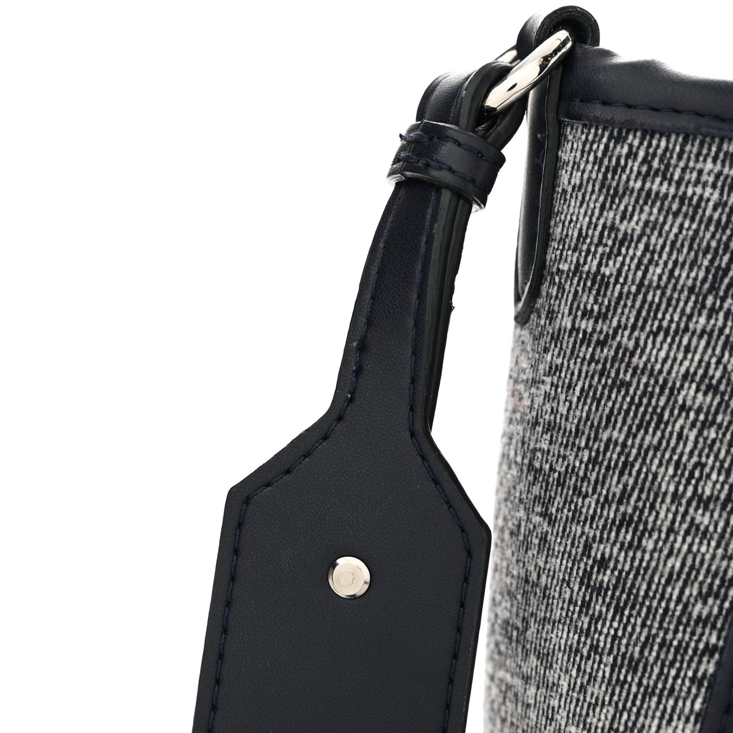 Eco Alter Denim Logo Mini Crossbody Blue