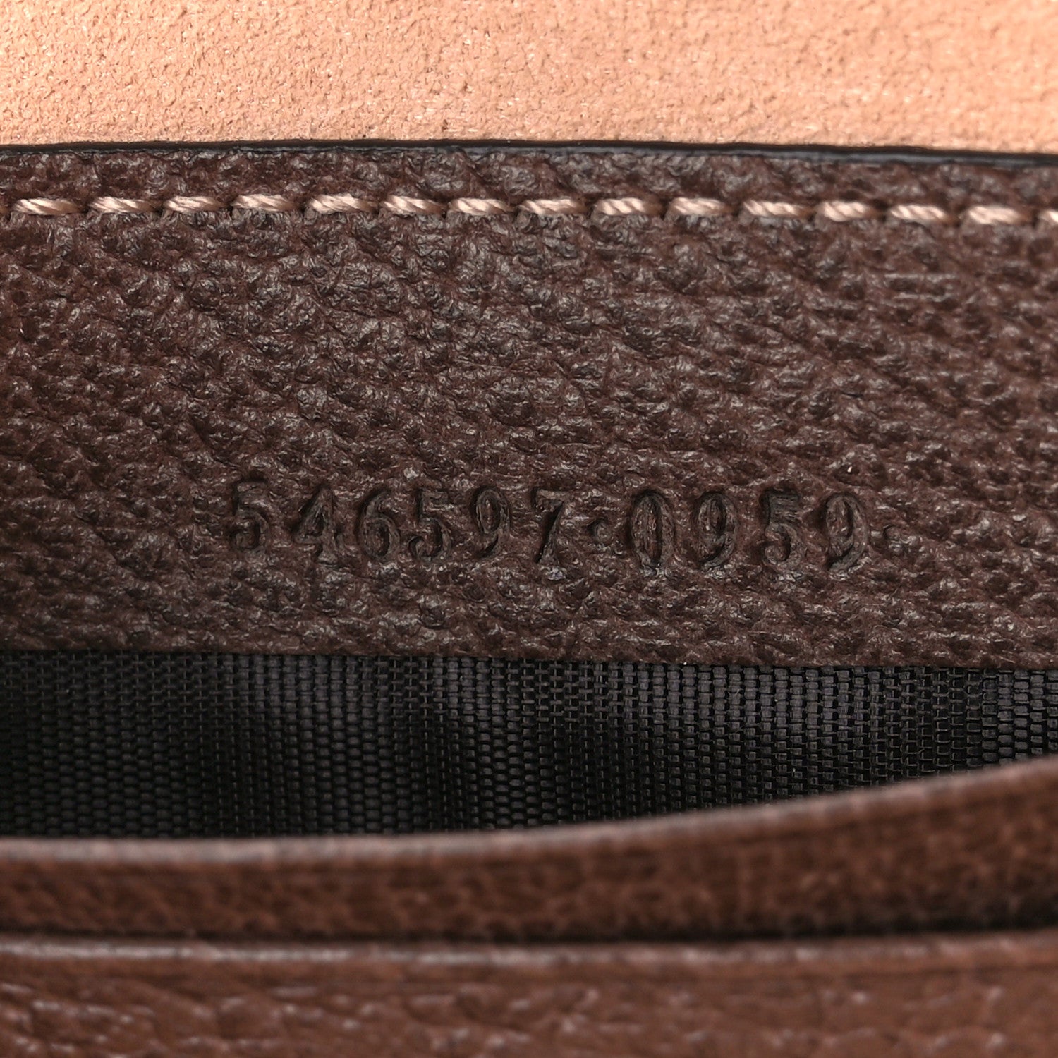 Gucci GG Supreme Monogram Web Mini Ophidia GG Bag Brown 7 of 10
