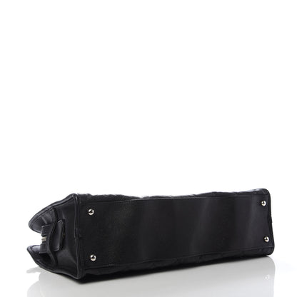 Chanel Caviar Quilted French Riviera Tote Black 4 of 10