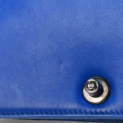 Chanel Velvet Quilted Small Boy Flap Blue 19 of 19