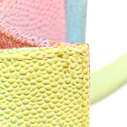 Chanel Caviar Quilted Medium Cuba Rainbow Boy Flap Multicolor 11 of 11