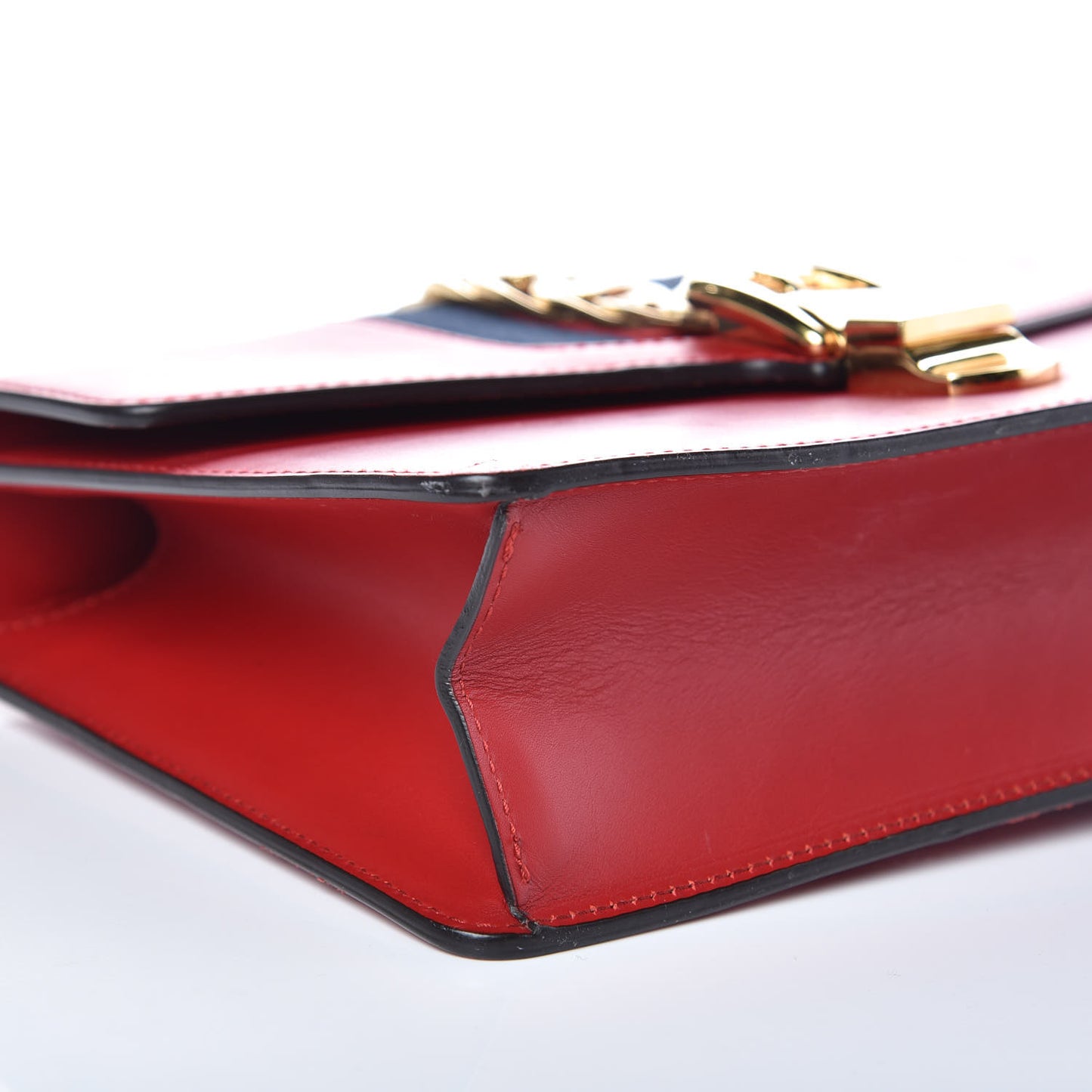 Calfskin Small Sylvie Shoulder Bag Hibiscus Red