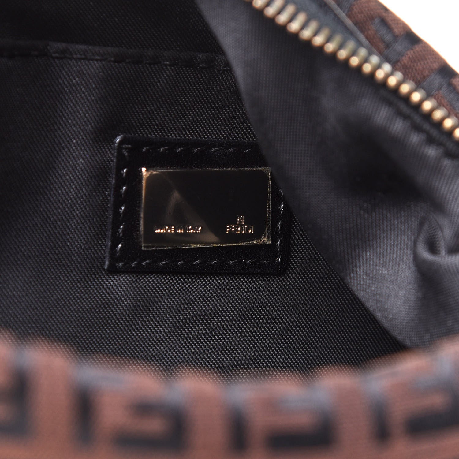 Fendi Zucchino Chef Hobo Tobacco 5 of 16