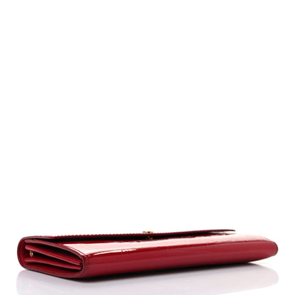 Louis Vuitton Vernis Sarah Wallet Pomme D'Amour 10 of 16
