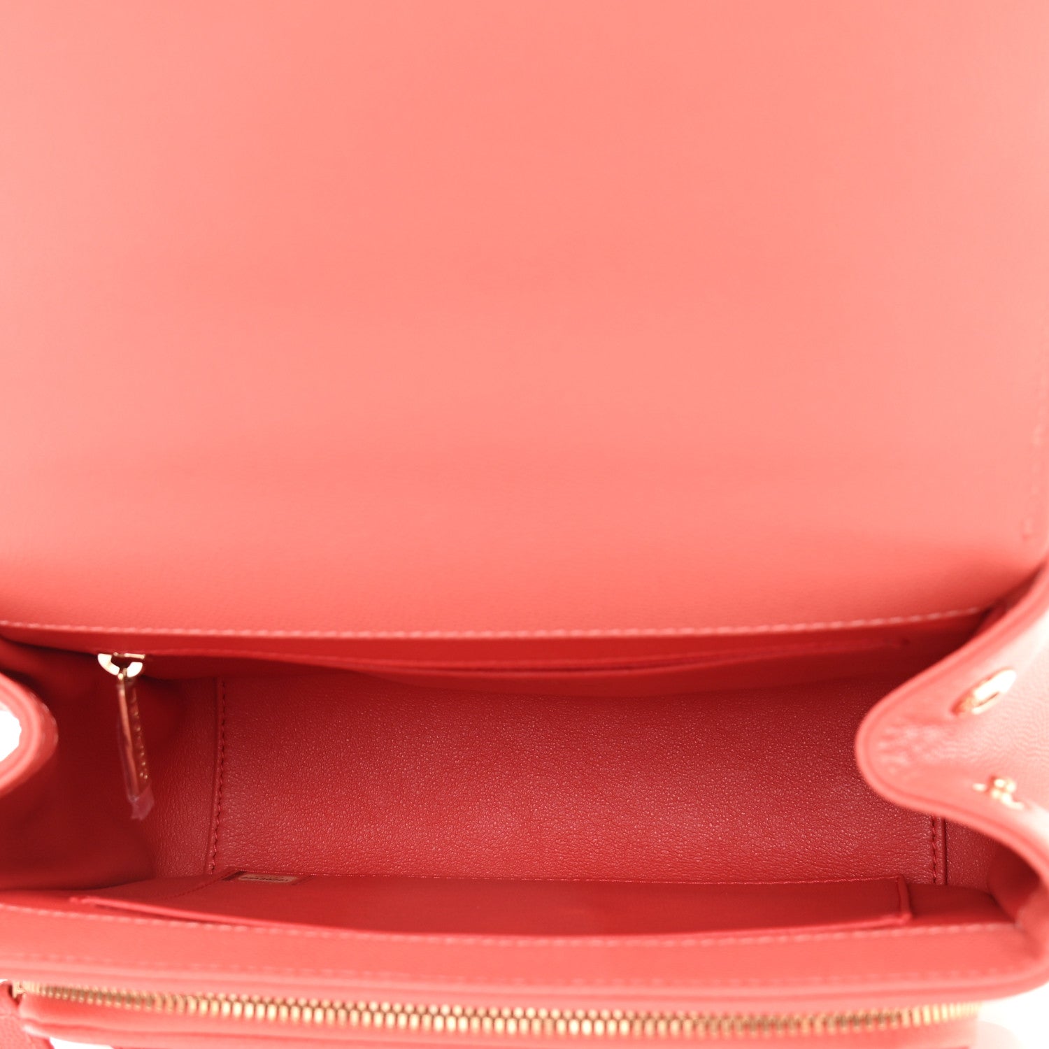Chanel Caviar Quilted Medium Business Affinity Flap Coral 7 of 10