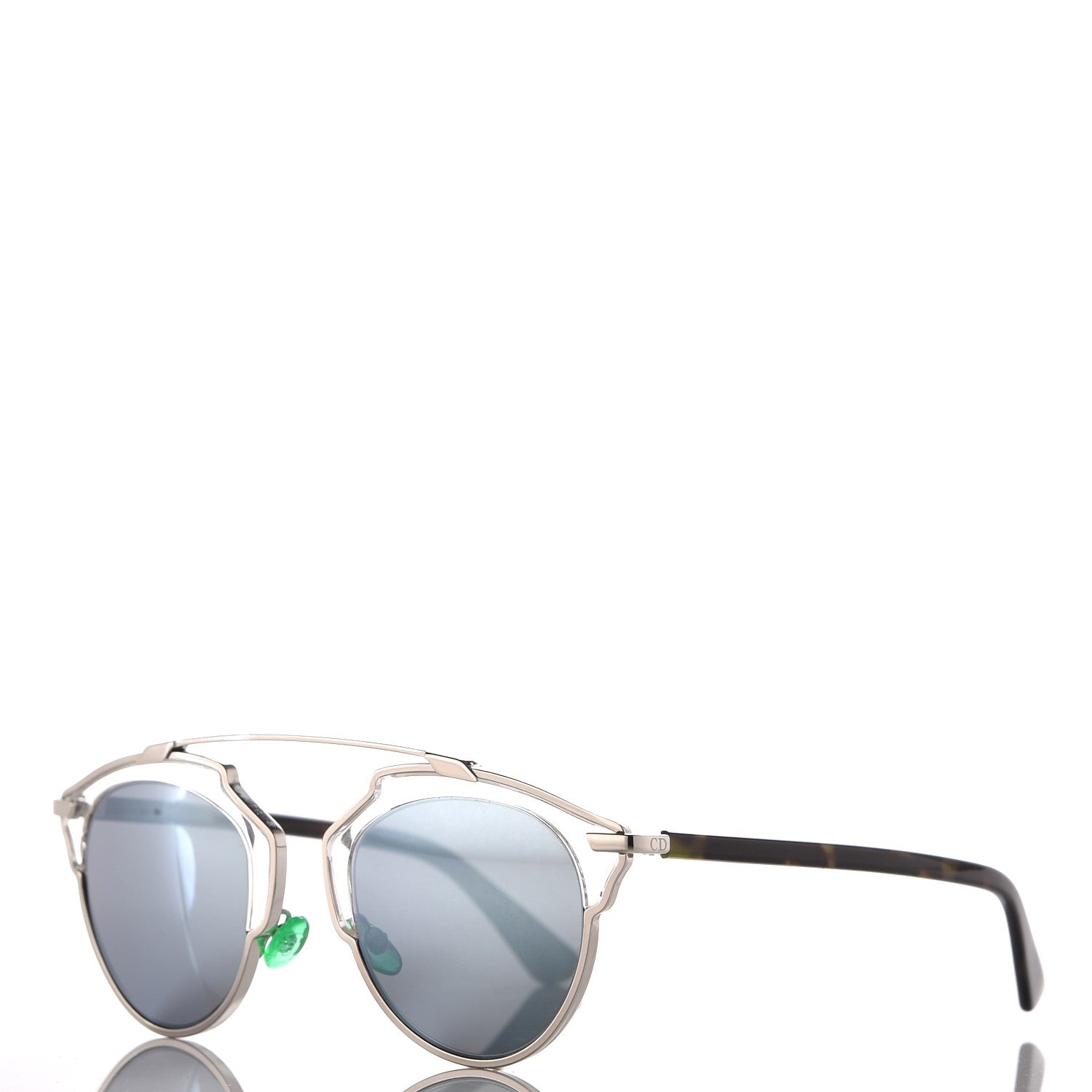 Christian Dior Mirrored So Real Sunglasses Silver 1 of 7