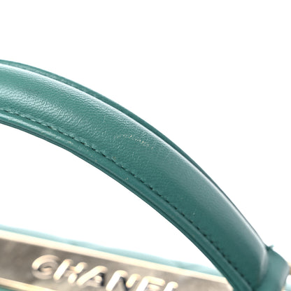 Chanel Lambskin Quilted Small Trendy CC Flap Dual Handle Bag Light Green 27 of 27