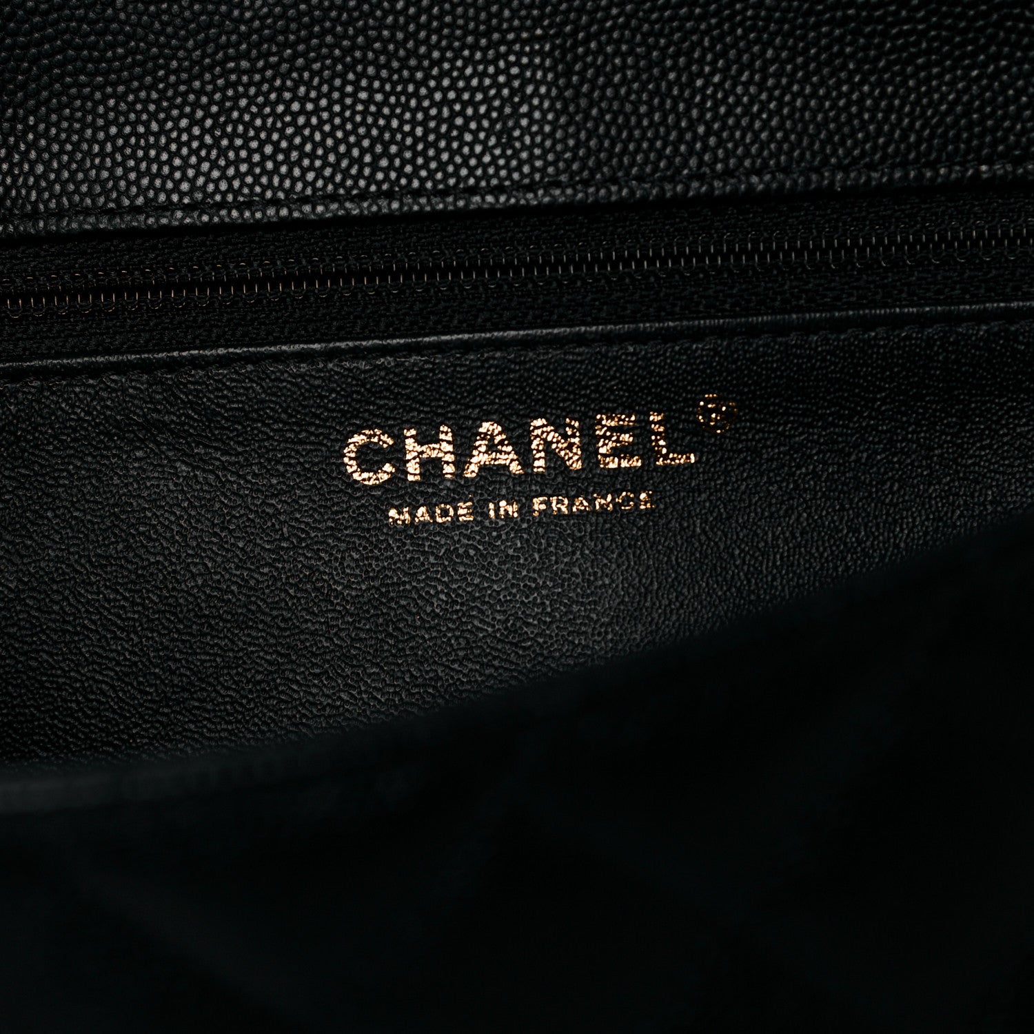 Chanel Caviar Quilted Flap Clutch Black 6 of 7