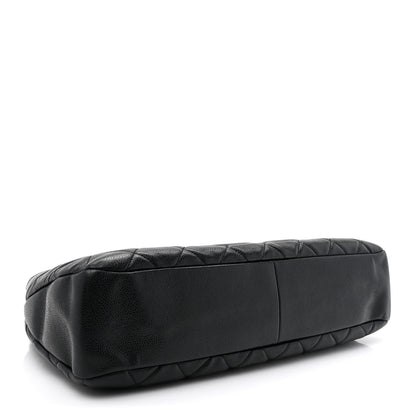 Chanel Caviar Quilted Timeless CC Soft Tote Black 4 of 13
