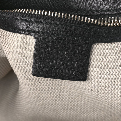 Gucci Pebbled Calfskin Medium Soho Bowler Black 6 of 10