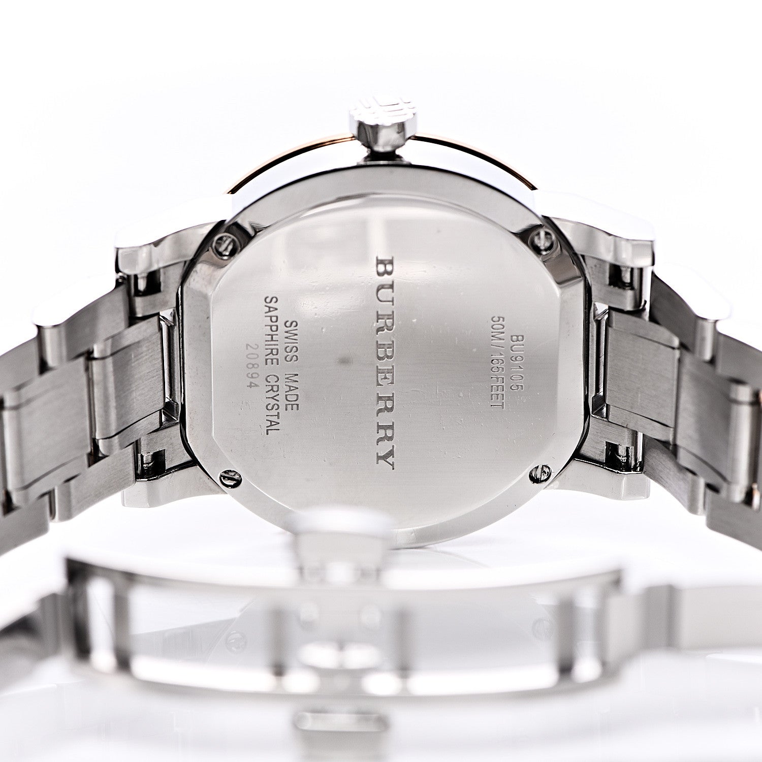 Burberry Stainless Steel 34mm The City Quartz Watch BU9105 5 of 11