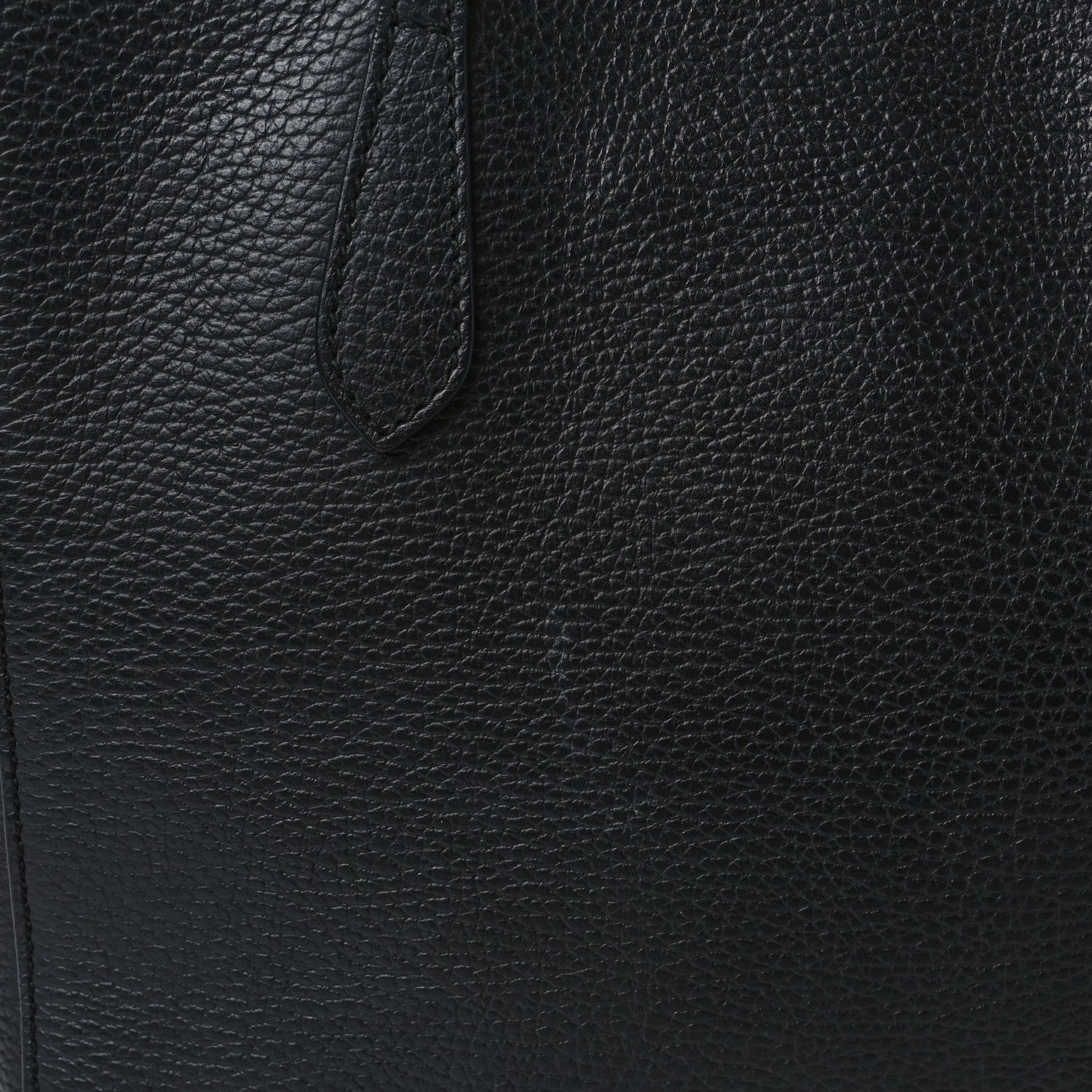 Gucci Pebbled Calfskin Small Swing Tote Black 11 of 12