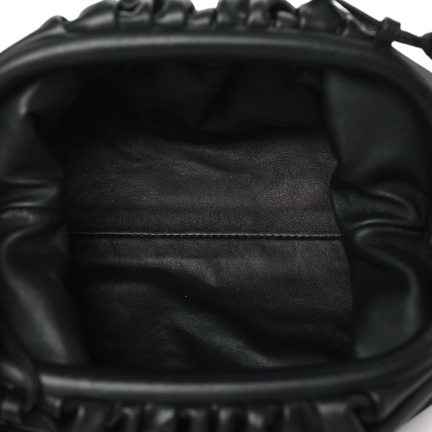 Bottega Veneta Butter Calfskin The Mini Pouch Black 5 of 9