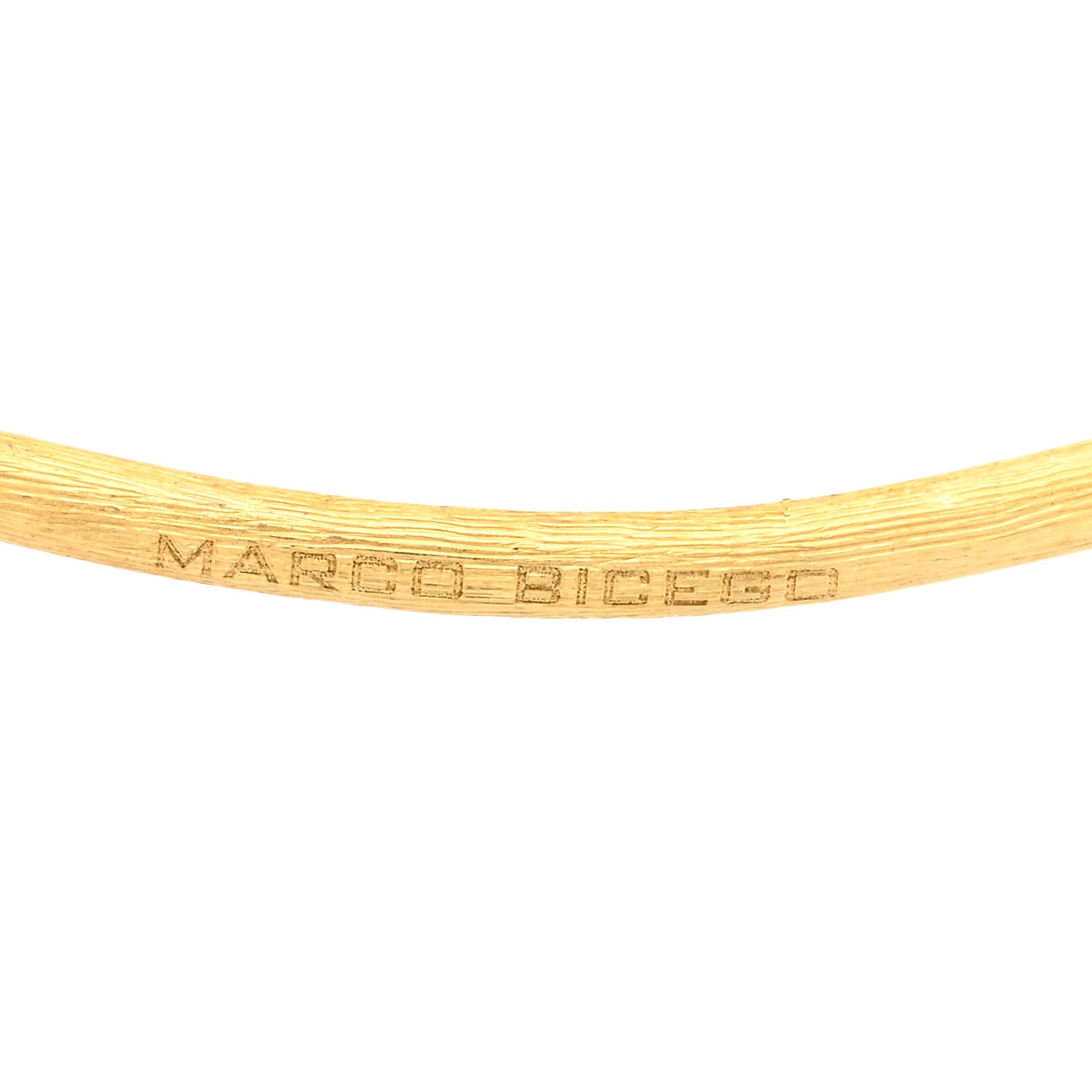 Marco Bicego 18K Yellow Gold Amethyst Citrine Jaipur Crossover Bangle Bracelet 4 of 4