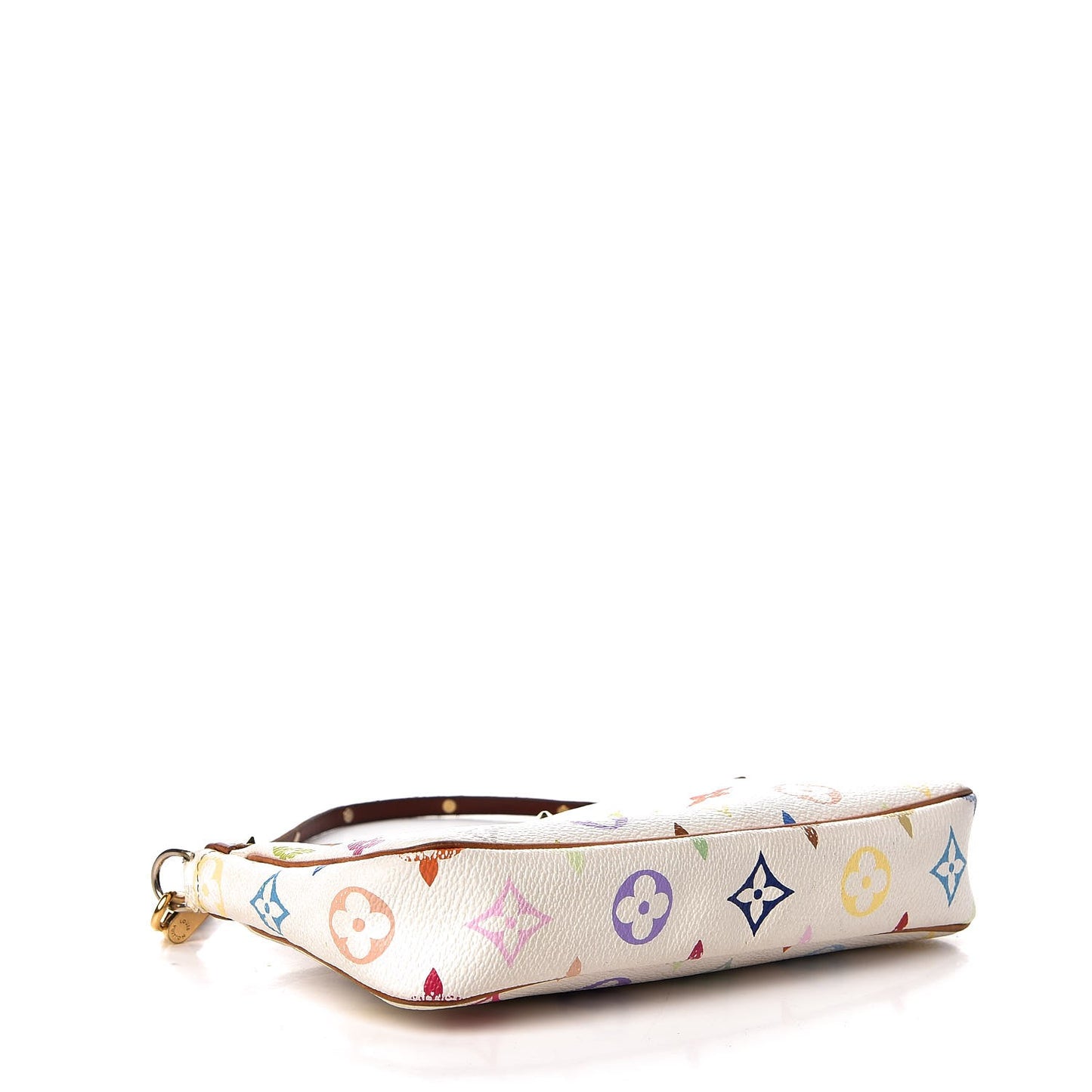 Monogram Multicolor Pochette Accessories White