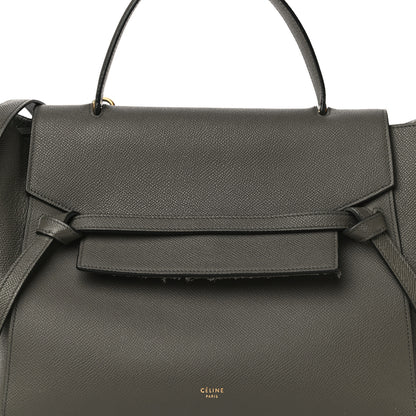 Celine Grained Calfskin Mini Belt Bag Grey 8 of 25