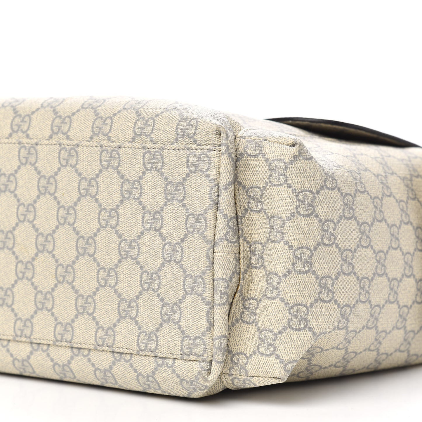 GG Plus Monogram Messenger Diaper Bag Ecru Grigio