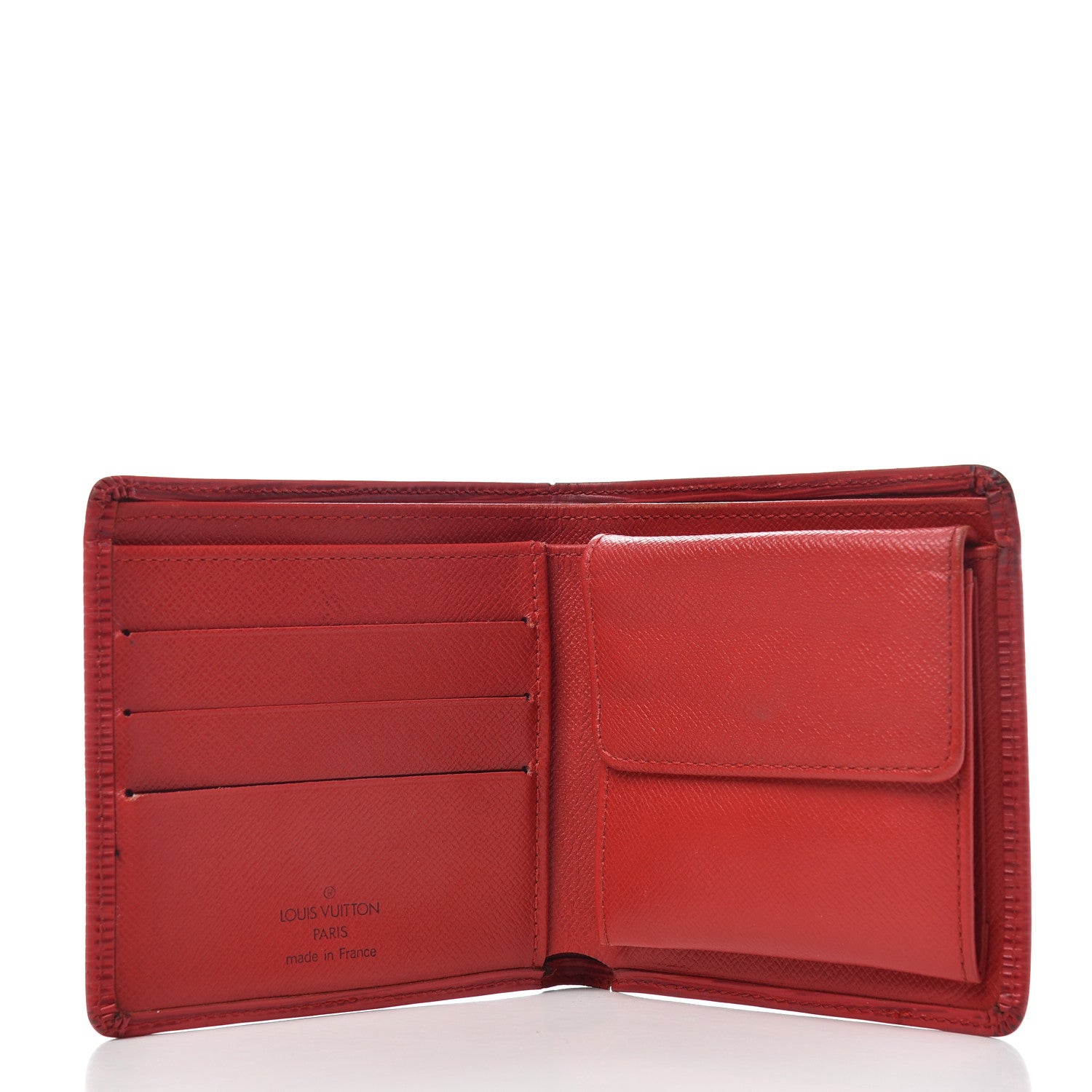 Louis Vuitton Epi Marco Wallet Castillan Red 5 of 6